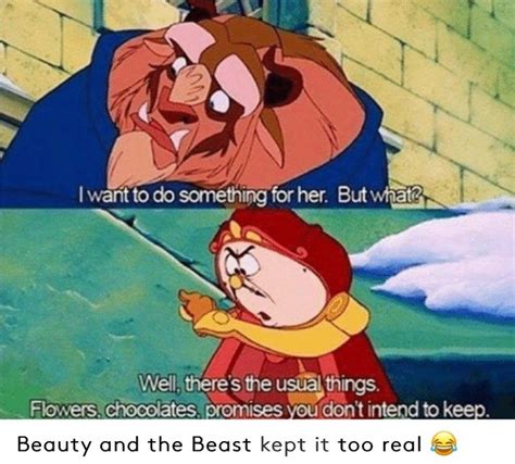 42 Beauty And The Beast Memes That Will Definitely Get The Girl