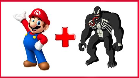 Super Mario Venom Marvel Mario Animation Youtube