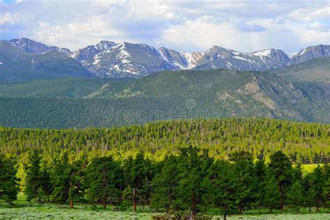 Gorgeous Rocky Mountains National Park High Alpine Scenery Colorado