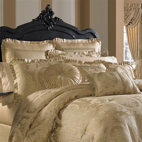 New Haven Gold King Comforter Set Luxurybeddinggold King Comforter