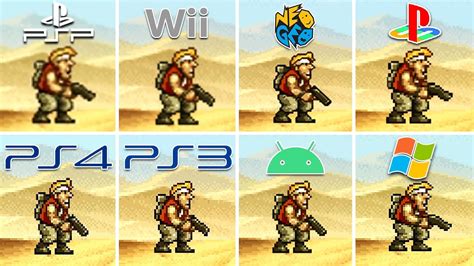 Metal Slug 2 Psp Vs Ps2 Vs Ps3 Vs Ps4 Vs Pc Vs Wii Vs Android Vs Neo