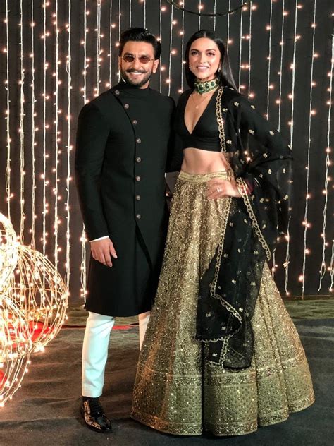 Deepika Padukone And Ranveer Singh In Priyanka Nick Reception Deepveer Nickyanka Wedding