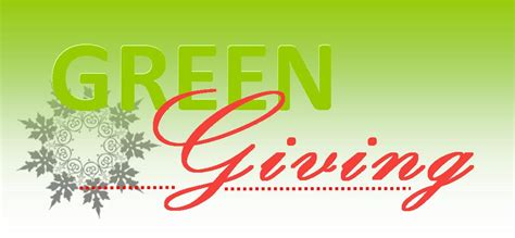 Green Giving For The Holidays 21 Acres