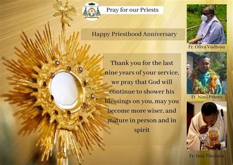 Happy Priesthood Anniversary Missionary Society Of St Columban
