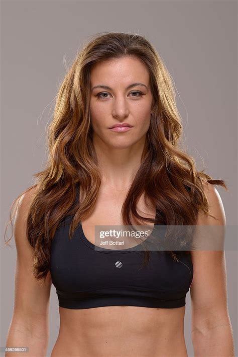 Miesha Tate Poses For A Portrait During A Ufc Photo Session On News