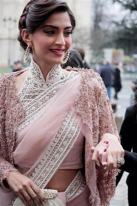 sonam kapoor at elie saab couture fashion show at the paris fashion week fashionable saree