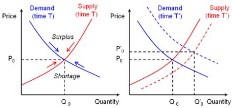 Market forces result in economic equilibrium: Price mechanism leading to stable equilibrium between ...