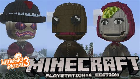Minecraft Ps4ps3 Littlebigplanet Mash Up Pack Bonus Episode Youtube