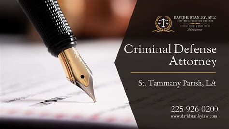 Criminal Defense Attorney St. Tammany Parish, LA - Baton Rouge Criminal