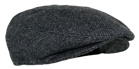 Mens Premium Wool Blend Classic Flat Ivy Newsboy Collection Hat