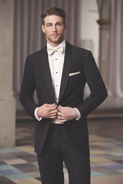 2016 Slim Fit Modern Fit Black Tie Rental Tuxedos Black Tie Tuxedo