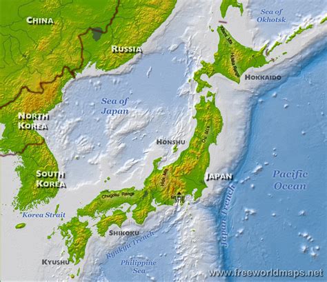 View a variety of japan physical, political, administrative, relief map, japan satellite image, higly detalied maps, blank map, japan world and earth map, japan's regions, topography, cities, road, direction maps and atlas. Asia Map