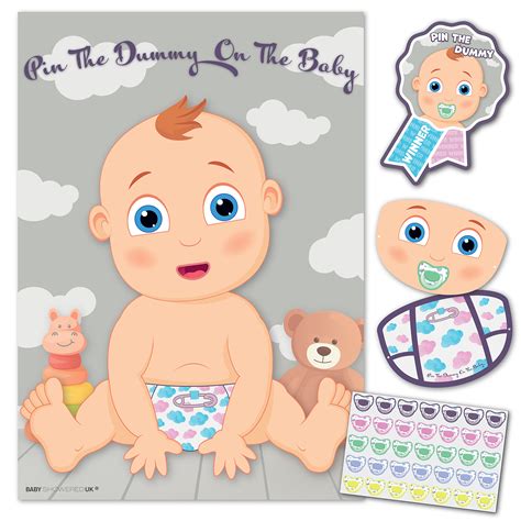 Buy Baby Shower Game Pin The Dummy On The Baby Player