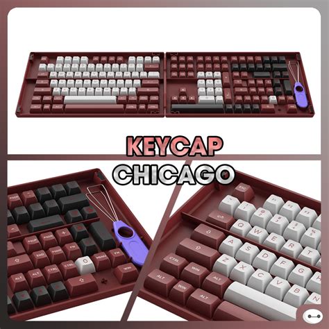 B Keycap Akko Chicago Pbt Double Shot Asa Profile N T