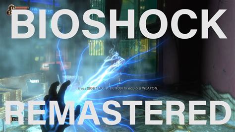 Bioshock Vs Bioshock Remastered 2016 Ultra Settings Side By Side