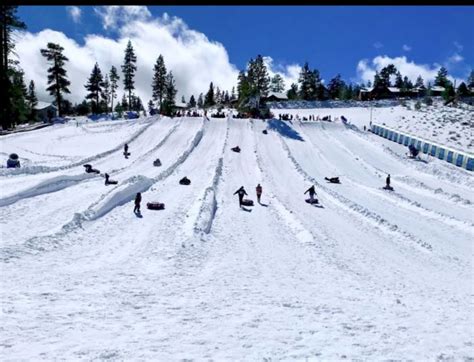 The Longest Snow Tubing Run In Southern California Can Be Found At Big