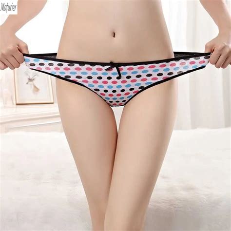 mafurier free shipping new arrival underwear intimates women sexy thong lingeries ms lady cotton