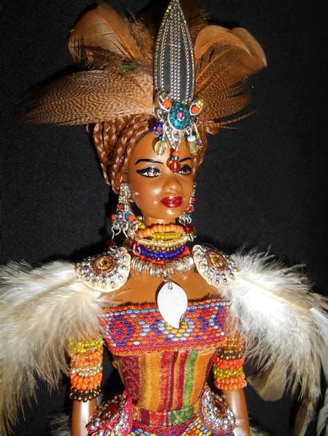 Queen Of Africa Black Barbie Barbie Dolls Barbie