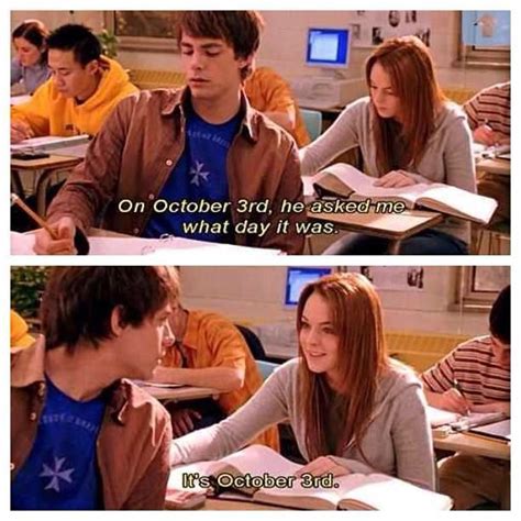 October 3rd Mean Girls Day Mean Girl Quotes Mean Girls