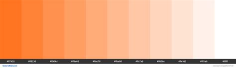 Vibrant Orange Pantone Colors Palette Colorswall