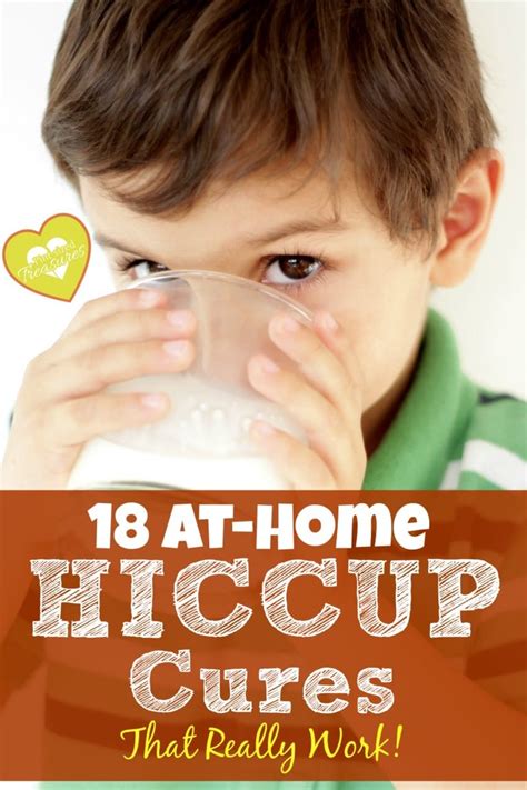 18 At Home Hiccup Cures That Work · Pint Sized Treasures