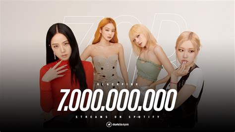 Blackpink Is The First Girl Group To Surpass 7 Billion Streams In