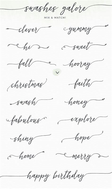 Meet Lovefern A Romantic Hand Calligraphed Font With Swashes Aplenty