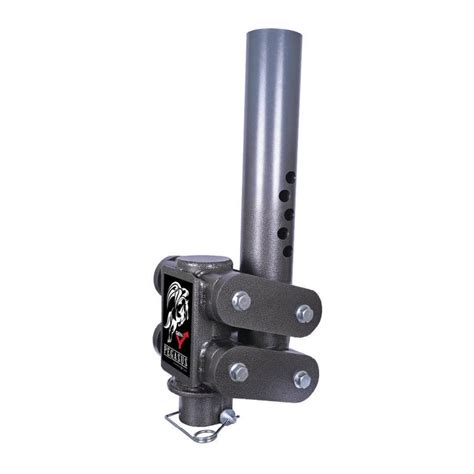 The standard ball size for a trailer hitch is 2 inches in diameter. Gen-y Gooseneck Torsion Suspension Coupler 4" Round & Square
