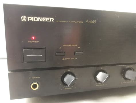 Amplificateur Stereo Marque Pioneer Modele A 445 Amplifier 1989 550