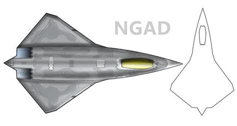 Tailless Design This Ngad Idea Can Achieve Maximum Stealth