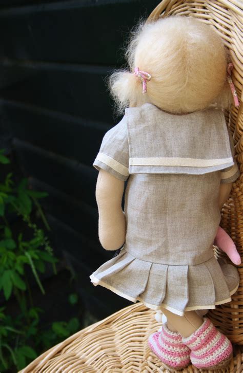 Anaina 165 Tall Waldorf Doll Made By Fabrique Romantique Sewing