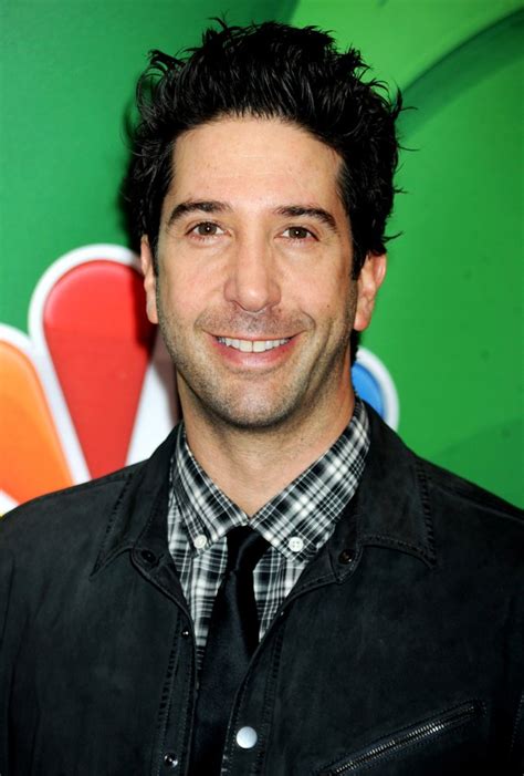 Schwimmer gained worldwide recognition for playing ross geller in the sitcom friends, for which he received a screen actors guild award and a primetime emmy award nomination for outstanding supporting actor in a comedy series in 1995. David Schwimmer Picture 28 - 2013 NBC Upfront Presentation ...