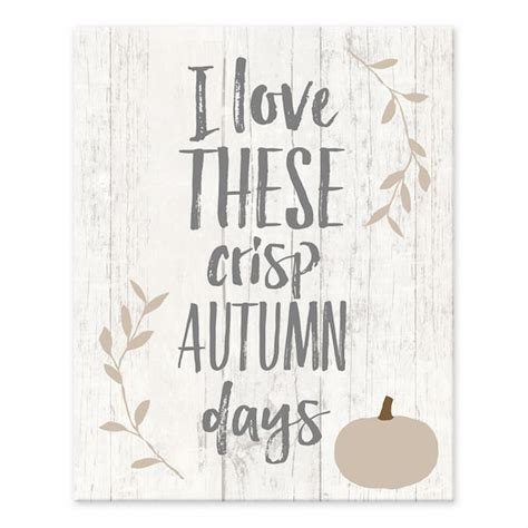 Love Crisp Autumn Tabletop Canvas Michaels