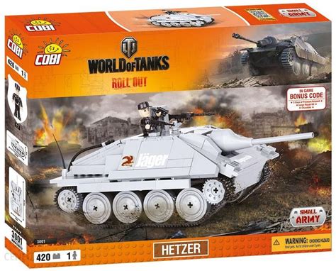 Cobi Klocki Small Army Hetzer World Of Tanks 3001 Ceny I Opinie