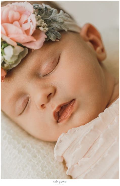 Baby Girl Newborn Photo Shoot