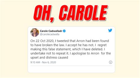 Cadwalladr Issues First Apology To Banks Guido Fawkes