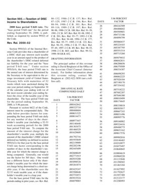 The gstr 2 return currently suspended for an unknown period. Fillable Online Revenue Ruling 2000-52 - 2000 base period ...
