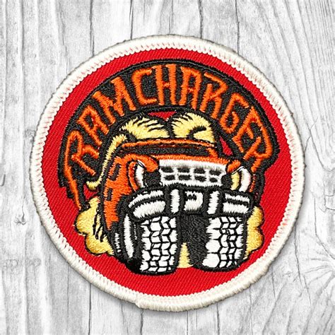 Dodge Ram Charger Vintage Patch Megadeluxe