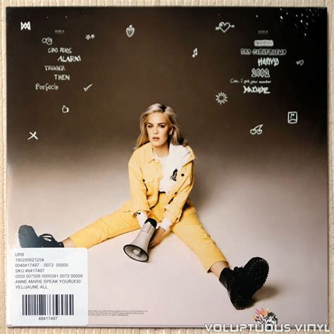 Anne Marie ‎ Speak Your Mind 2018 Vinyl Lp Album Limited Edition