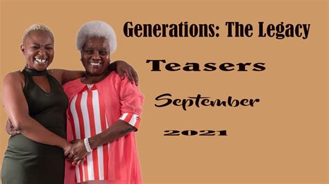 Generations The Legacy Teasers September 2021 Youtube