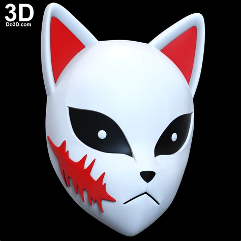 3d Printable Model Sabito Kamado Mask Demon Slayer Kimetsu No Yaiba