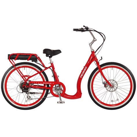 2019 Pedego Boomerang Plus Electric Bicycle Redblack At