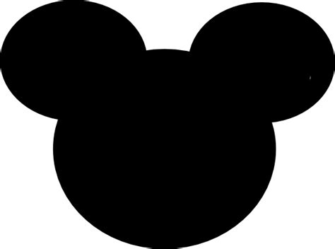 Mickey Mouse Outline Clip Art At Clker Com Vector Clip Art Online Royalty Free Public Domain