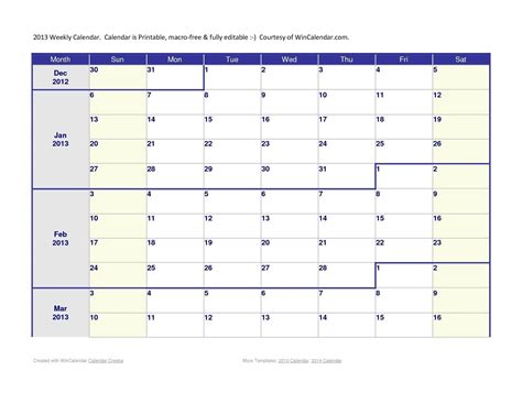 Incredible 3 Month Blank Calendar Template • Printable Blank Dowload