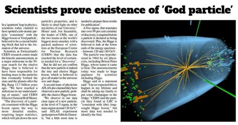 God Particle What Is Higgs Boson Why It Is Called Gods Particle