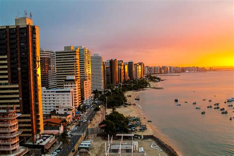 Sunset In Fortaleza Brazil Amazon River Cruise Visit Brazil Brazil