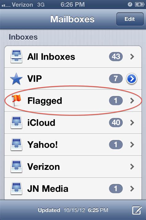 Ios 6 How To Keep Track Of Important Emails Daves Computer Tips