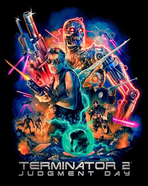 Terminator 2 1991 By Devon Whitehead Terminator Terminator Movies