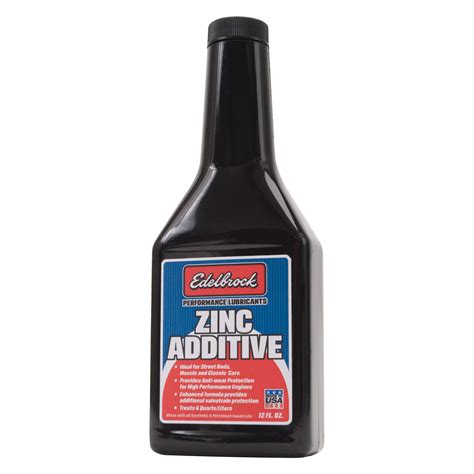 Edelbrock® High Performance Zinc Additive Engine Oil Supplement