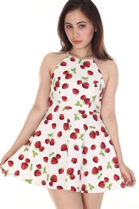 Image Of Made To Order Betty Dress In Strawberries Print Set Dress Dresses Betty Dress